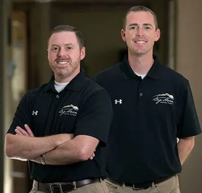 Dr. Clint Lee (left) and Dr. Steve Nichols (right) of Big Horn Dental Clinic